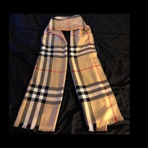Burberry Plaid Scarf